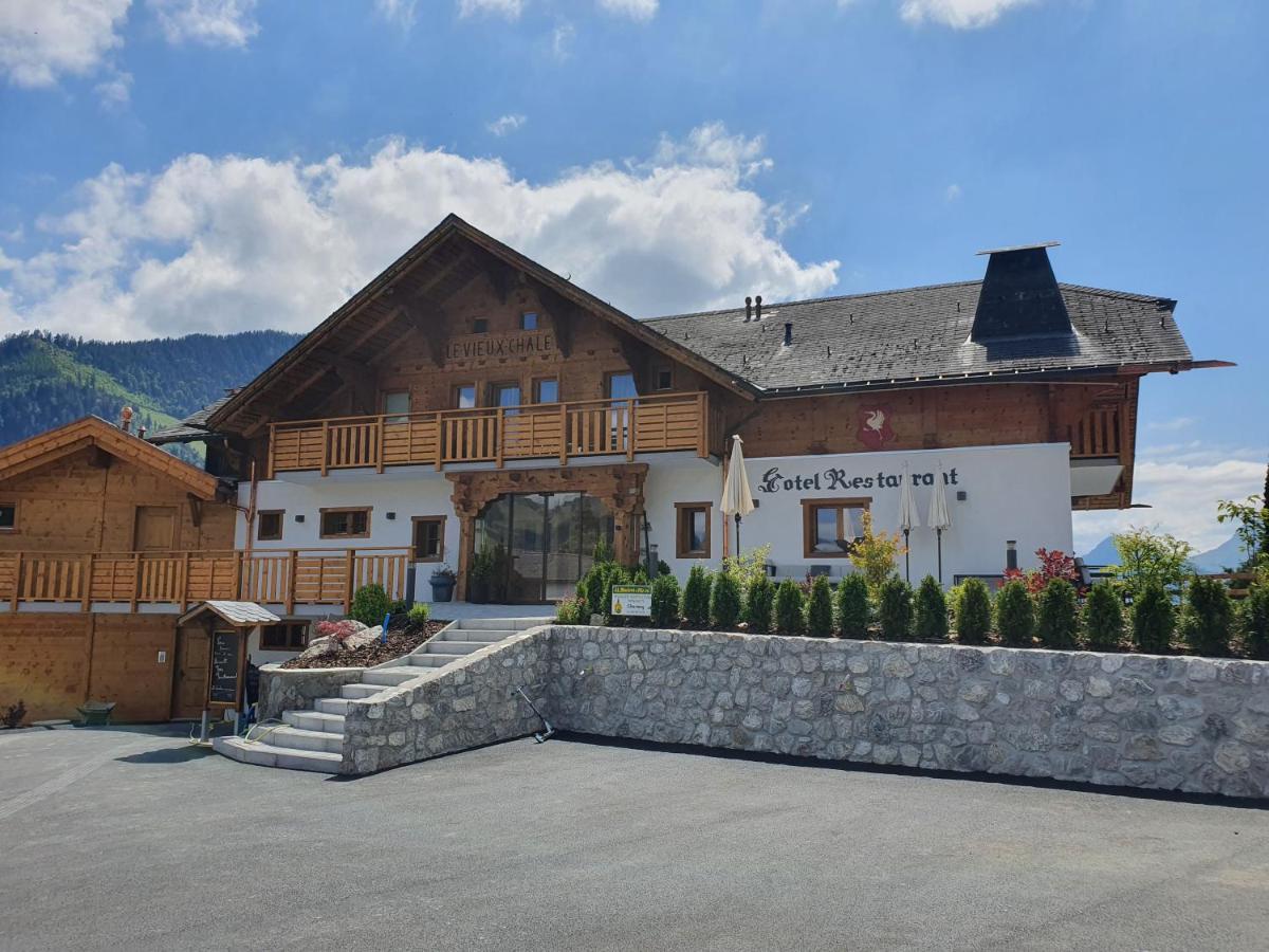 Le Vieux Chalet Hotel Cresuz Exterior photo